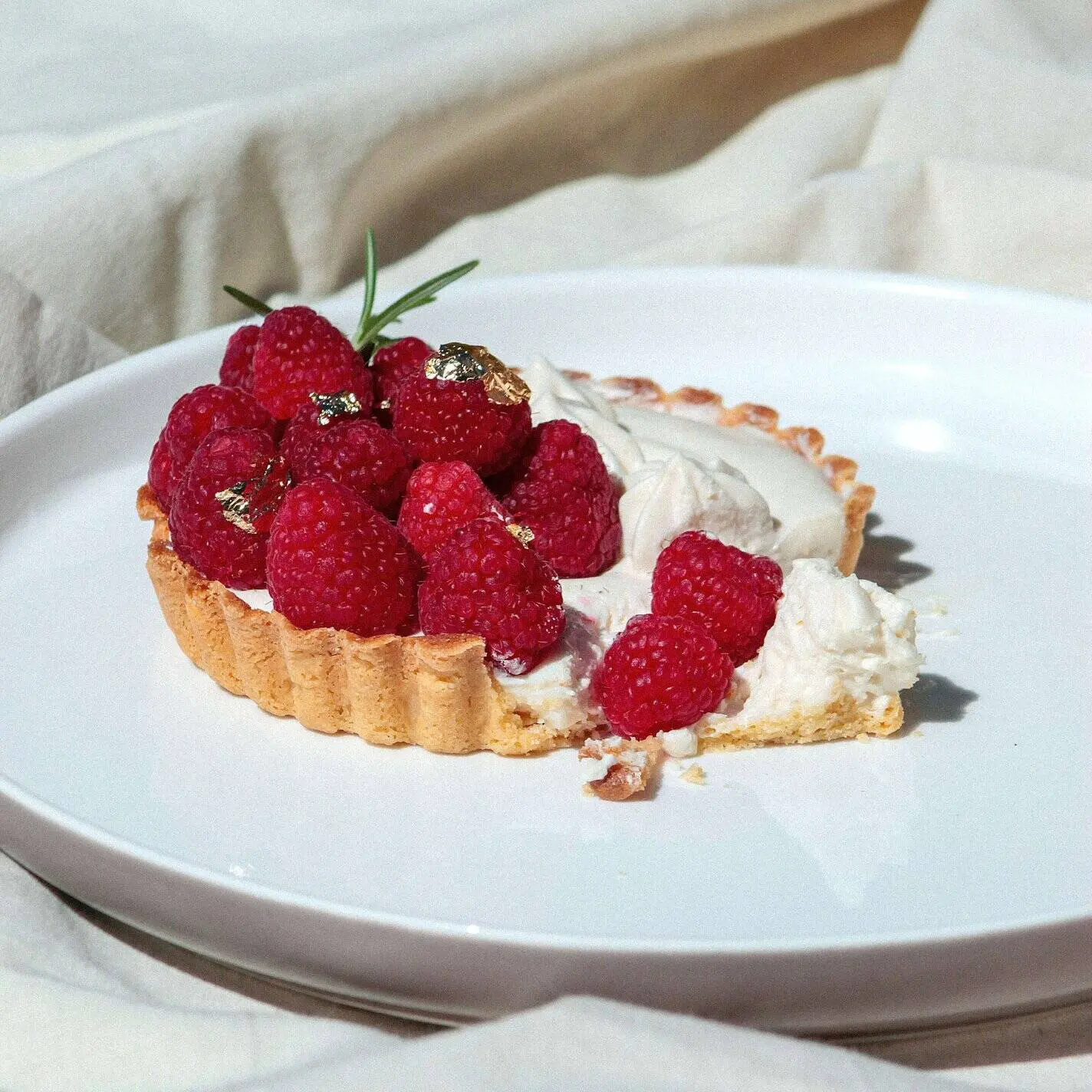 tarte framboise