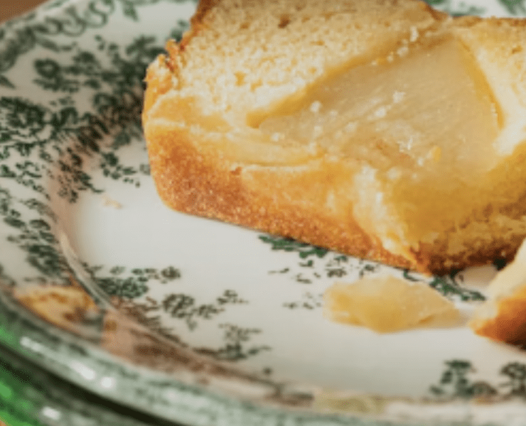 recette cake poire-amande