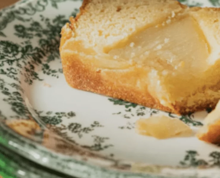 recette cake poire-amande