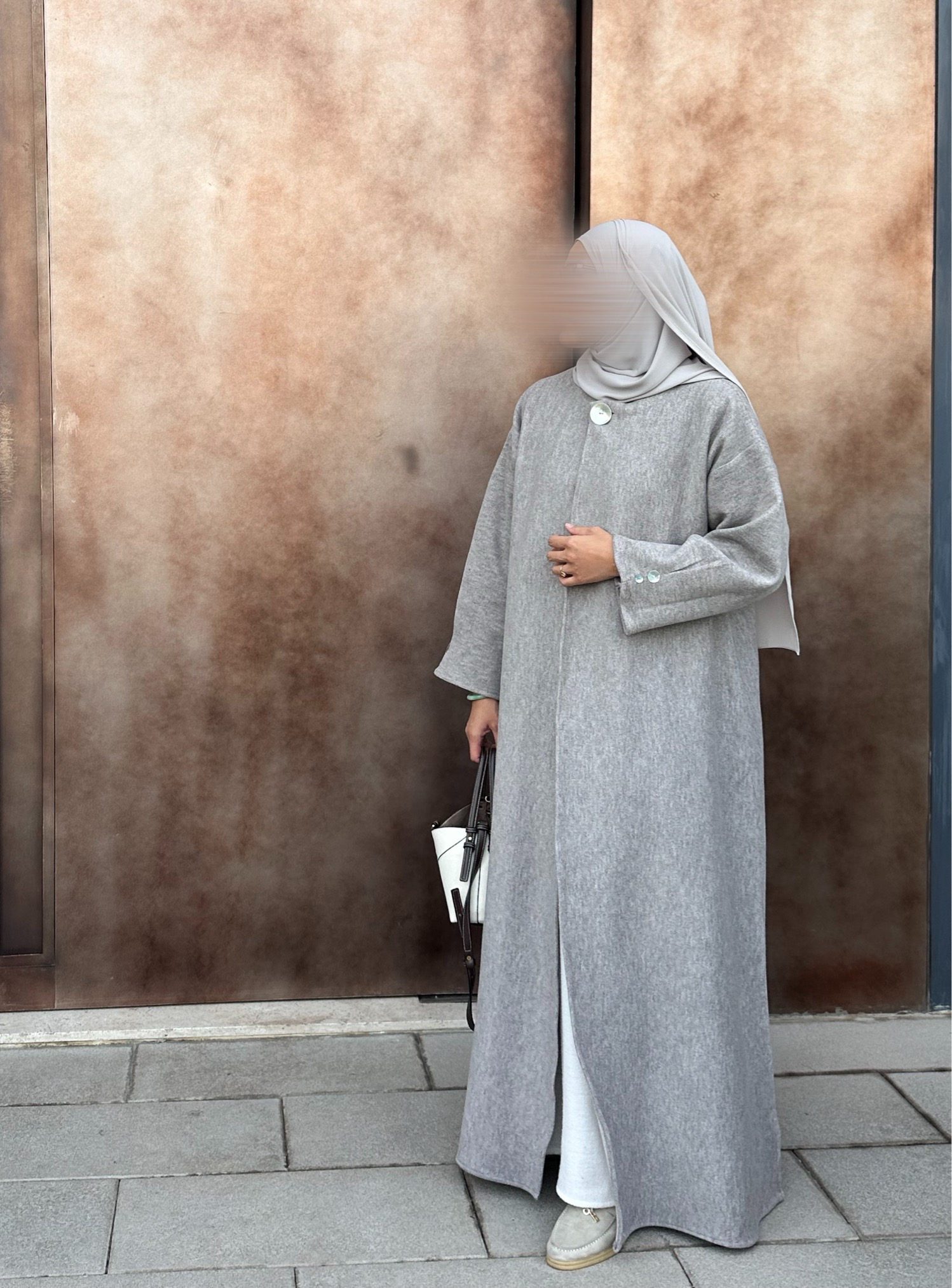 modest fashion intemporelle kimono coat Myariah