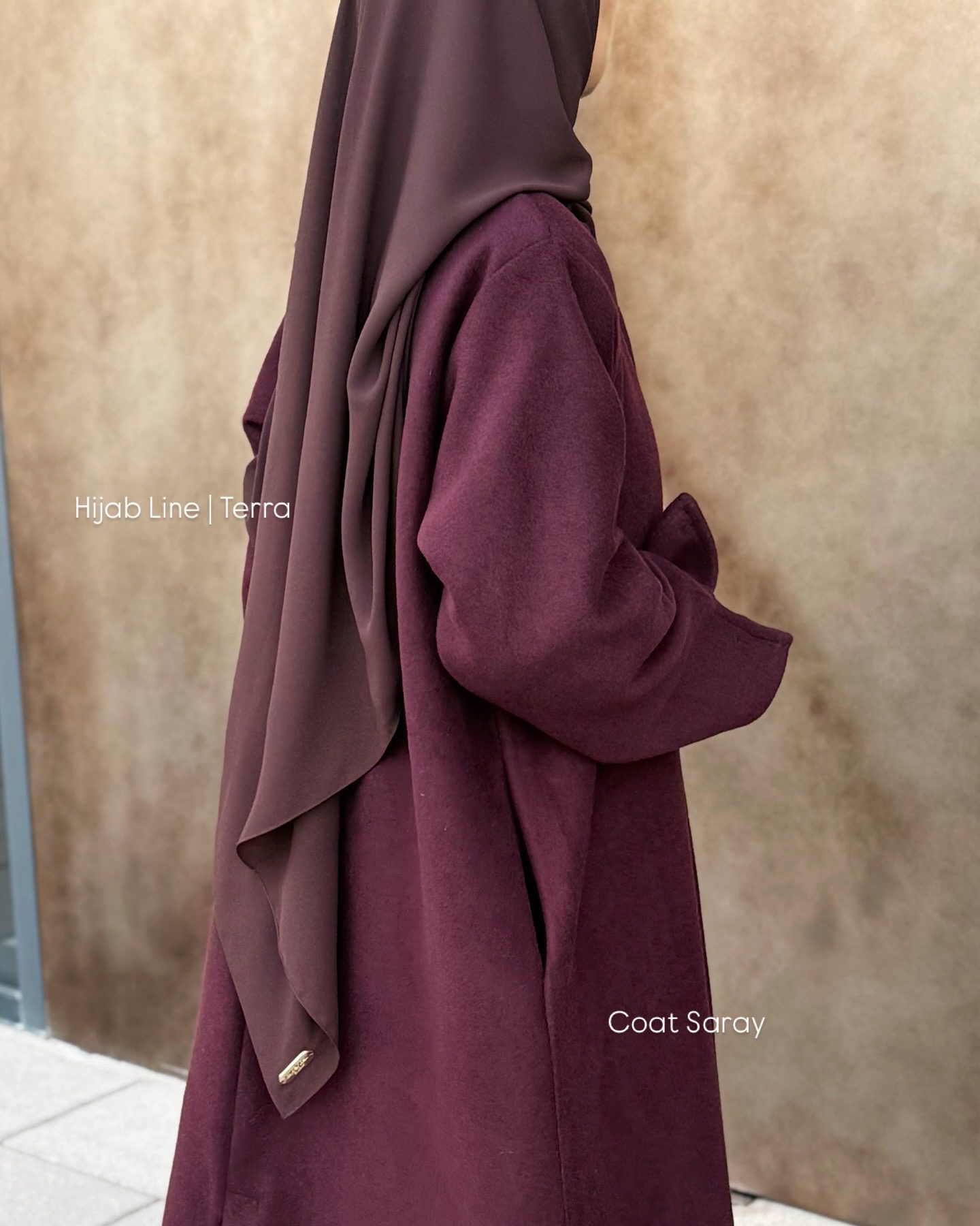 modest fashion intemporelle kimono coat Saray