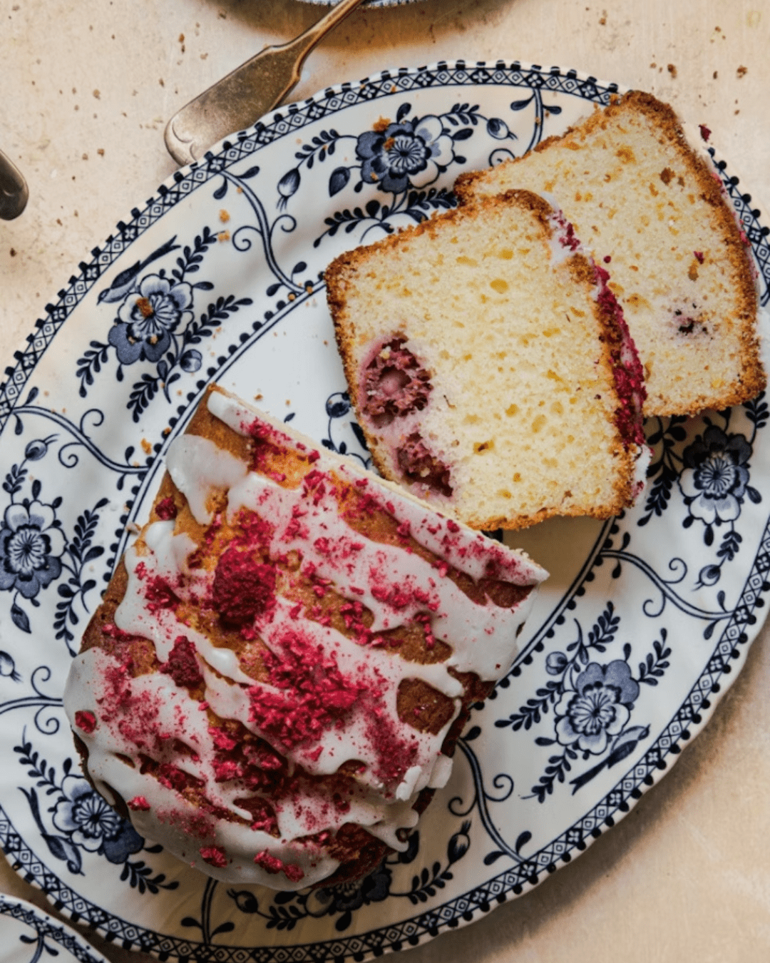 cake framboise-citron recette