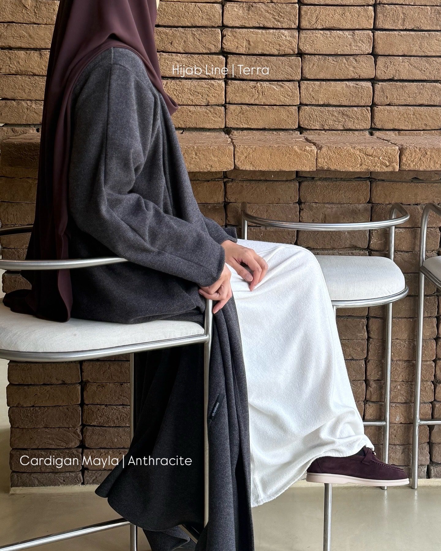 modest fashion intemporelle cardigan Mayla